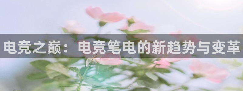 一竞技平台：电竞之巅：电竞笔电的新趋势与变革