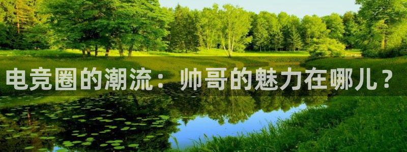 一竞技官网：电竞圈的潮流：帅哥的魅力在哪儿？