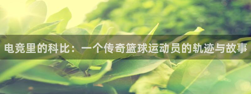 一竞技app下载安装：电竞里的科比：一个传奇篮球运动员的轨迹与故事